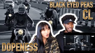 BLASIAN COUPLE REACTS TO THE BLACK EYED PEAS - DOPENESS FT. CL | MUSIC VIDEO REACTION