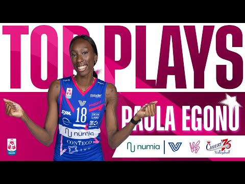 Paola Egonu | Top Plays vs. Reale Mutua Fenera Chieri