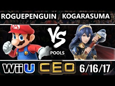 CEO 2017 Smash 4 - MVG | RoguePenguin (Mario) vs Kogarasuma (Lucina) WiiU Tournament