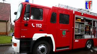 preview picture of video 'Basement Fire / Kellerbrand, Feuerwehreinsatz in Aspach, Rems-Murr-Kreis, Germany, 02.04.2015.'