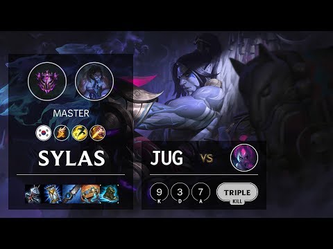 Sylas Jungle vs Evelynn - KR Master Patch 10.5