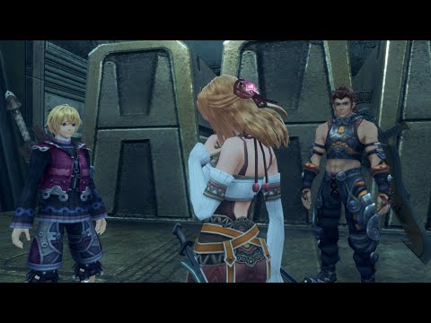 Fiora Wonders Who Built Mag Mell Ruins | Xenoblade Chronicles: Definitive Edition Cutscene