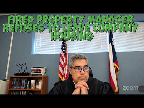 Property Manager Gets Fired... Then Refuses to Vacate Her ...