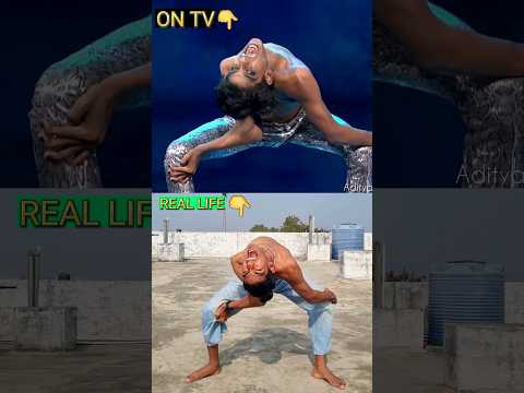 REAL LIFE vs TV REALITY SHOW | of My HORROR Dance Move | In INDIA'S GOT TALENT #shorts