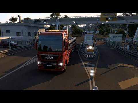 Euro Truck Simulator 2 #20 | Ancona - Pescara (Italia) | MAN TGX Euro6 XXL | Iron Pipes (24t)