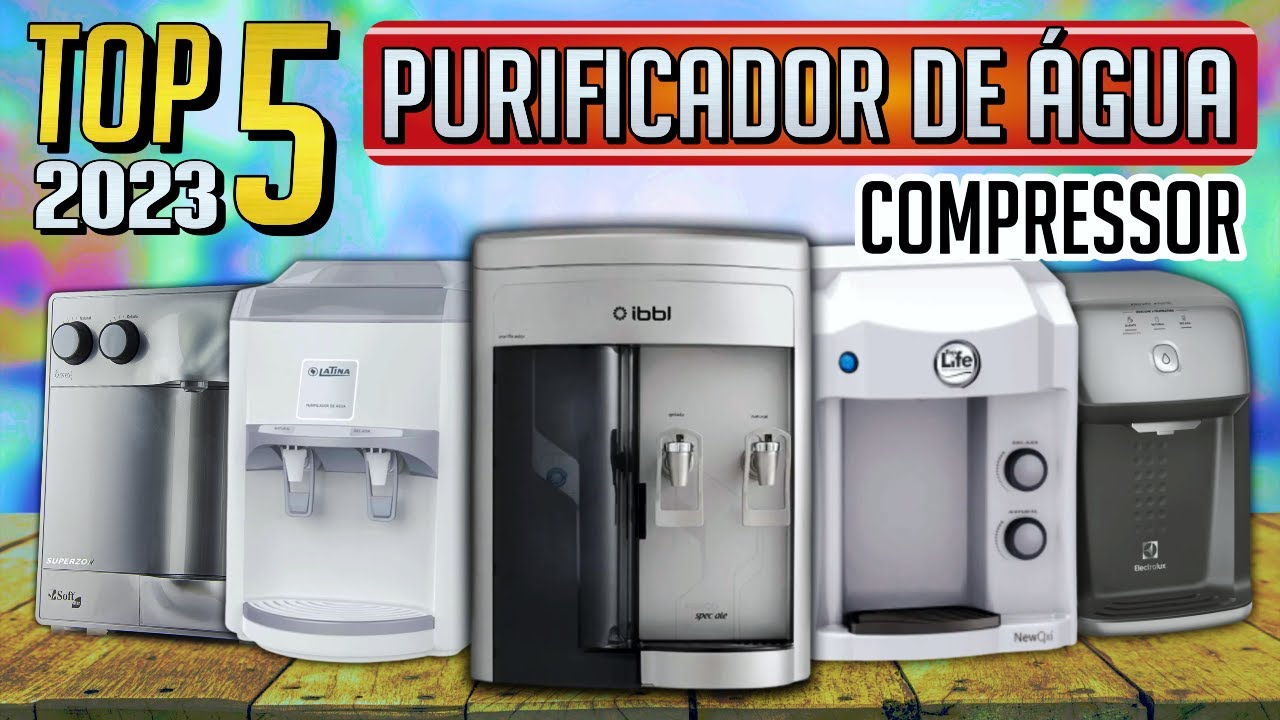 Purificador de Água com Compressor! Qual o Melhor em 2023? TOP 5!