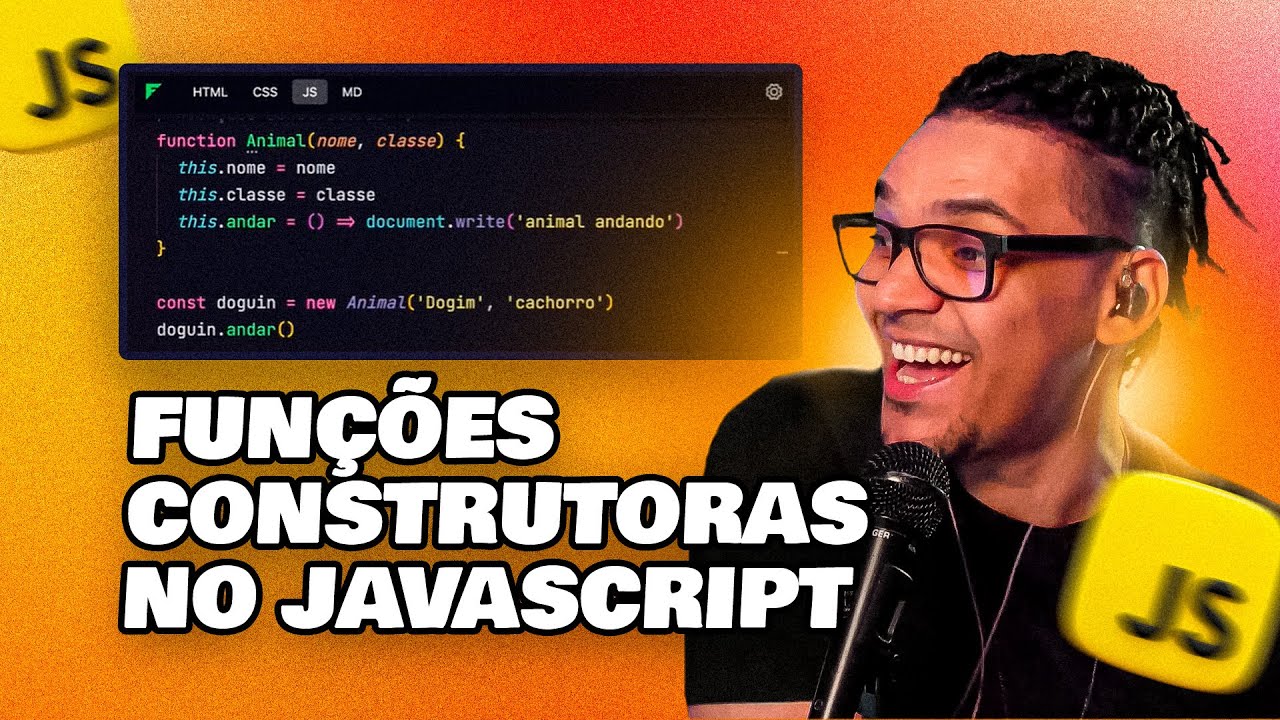 Usando funções construtoras NA PRÁTICA em JS