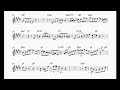 Branford Marsalis - "I Thought About You" Tenor Sax transcription (plus Eb transposition)