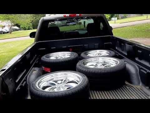 I bought another set of American Racing Torque Thrust Wheels for my 1978 Chevy C10 "Billy James"!