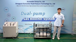 Dual-pump High Pressure and High Flow Gas Booster System