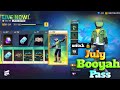 July Month Booyah Pass In Free Fire Free Fire New Booyah Pass Today