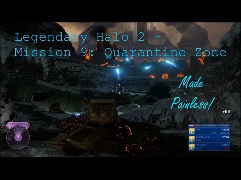 Deathless/Painless/Exploitless Legendary Halo 2 - Mission 9: Quarantine Zone