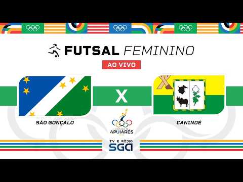 AO VIVO: São Gonçalo X Canindé I Futsal Feminino I Olimpíadas Apuiarés I Semifinal