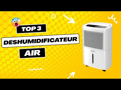 TOP 3 DES MEILLEURS DÉSHUMIDIFICATEUR D'AIR 2023 (Comparatif & Test)