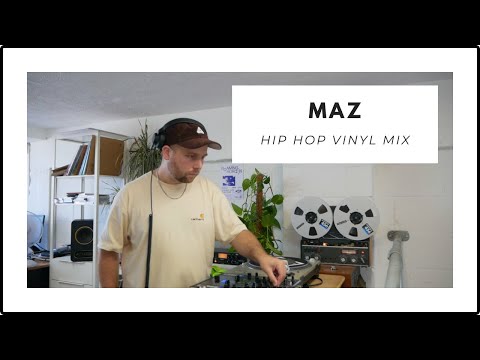 Rook Records In-Store // Maz [Vinyl Hip Hop 45s mix]