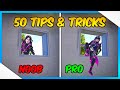 TOP 50 PRO TIPS AND TRICKS FOR PUBG MOBILE/BGMI | PUBG MOBILE TIPS AND TRICKS