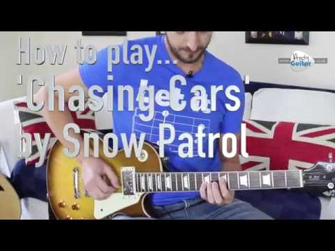 Snow Patrol Chasing Cars Guitar Lesson Tutorial - Part 2 Lead Line