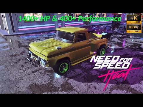 Chevrolet C10 Stepside Pickup '65 - 400+ Performance Upgrade -  NFS Heat