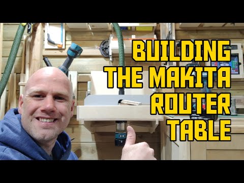 Building the Makita router table