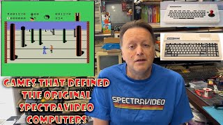 Games That Defined the Original Spectravideo Computers (Kungfu Master, Candoo Ninja, Old Mac Farmer)
