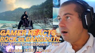 Download lagu 🎮GAMER REACTS - ROCK vs DANGDUT!! The Final Countdown - Yuli Asiska (KDI) | Cover mp3