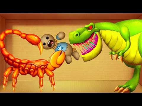 Kick The Buddy Best Game Anti-stress | Dinosaur vs Scorpion