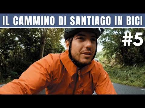 Pedalare sotto la pioggia, cicloturismo bagnato // Cammino di Santiago in Bici #5