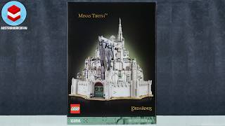 LEGO Icons 11377 Lord of the Rings : Minas Tirith - LEGO Speed Build Review