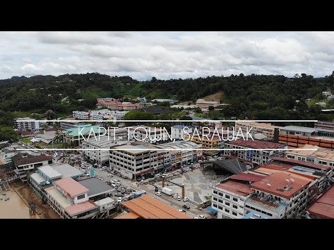 Kapit, Sarawak drone shot in 4K (Ultra HD) - 27 Sept 2020