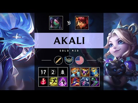 Akali Mid vs Annie - NA Challenger Patch 25.S1.2