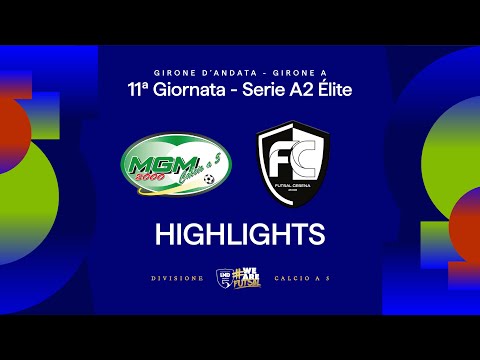 MGM 2000-Futsal Cesena 1-3 | Goals and highlights | Matchday 11 | Serie A2 Elite 2025/2026 - Group A