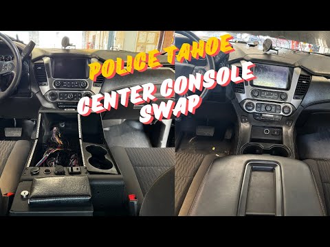 2018 Tahoe SSV center console swap!!