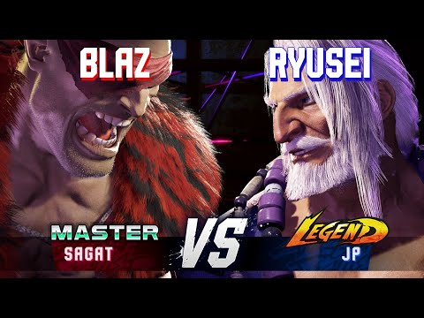 SF6 ▰ BLAZ (Sagat) vs RYUSEI (JP) ▰ High Level Gameplay