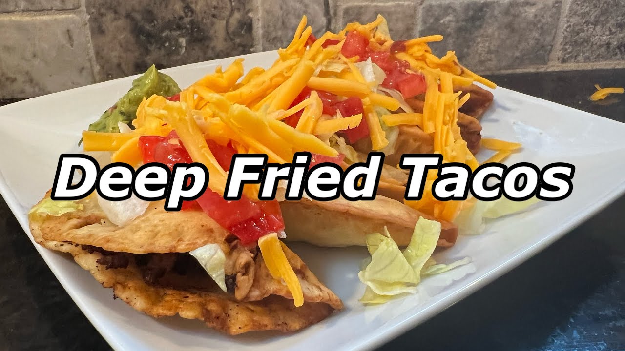 How to Make Deep Fried Tacos - Twisted Mikes