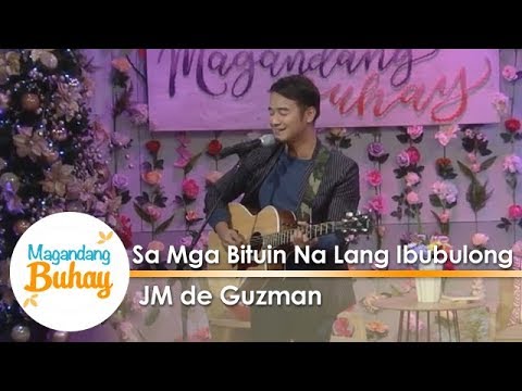 Magandang Buhay: JM performs Himig Handog 2018 winning song 'Sa Mga Bituin Na Lang Ibubulong'