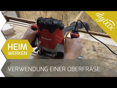 Wie verwendet man eine Oberfräse? Einfach erklärt: Nut fräsen