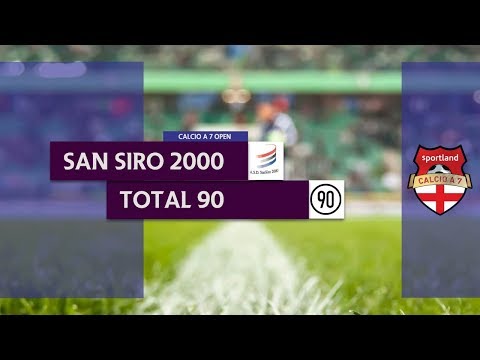 SAN SIRO 2000 C7 vs TOTAL 90 - Campionato C7 Open