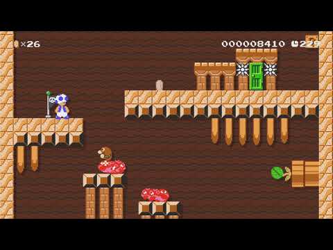 Monty Desert by Yoshi_8888 - Super Mario Maker 2 - No Commentary 1bv