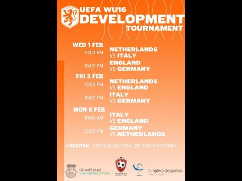 UEFA WU16 DEVELOPMENT TOURNAMENT ITA vs ENG