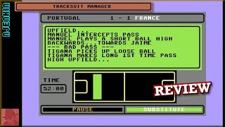 Tracksuit Manager - on the Commodore 64 !! with Commentary