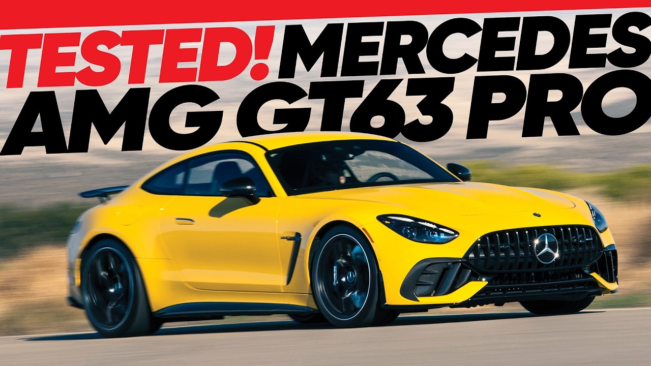 Mercedes-AMG GT63 Pro First Test: A Track Monster Without Hybrid Power