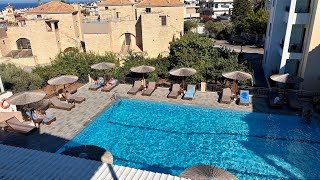 Explore Mitos Village apartments in Old Hersonissos, Crete 🇬🇷. Room tour of 303.