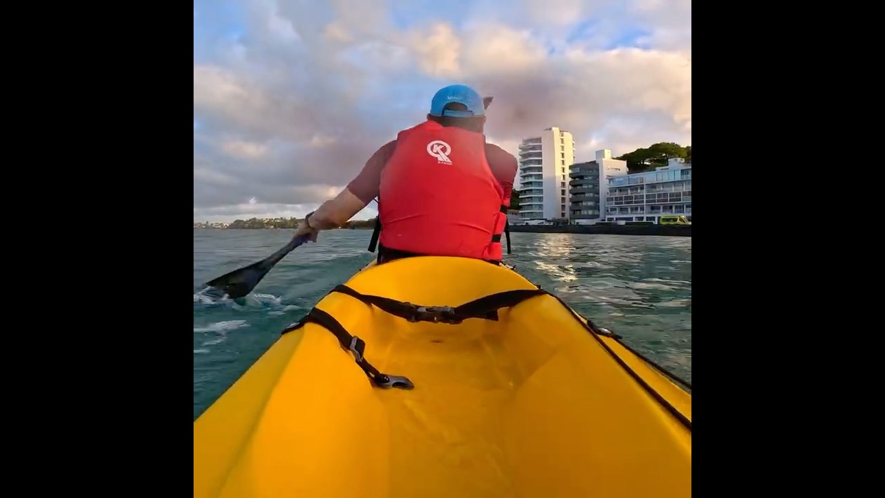 Ambulance! #kayak #kayaking #ambulance #auckland