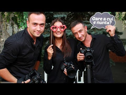 Fotograf videograf de nunta, dupa culise la nuntă Flystudio