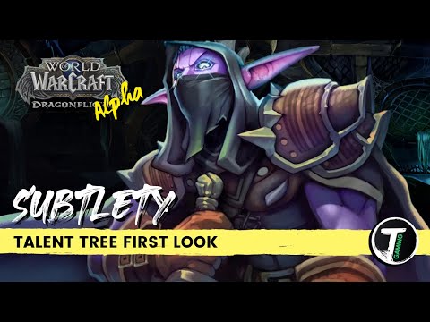 Subtlety Rogue Talent Tree First Look | WoW Dragonflight