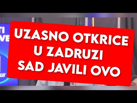 UZASNO OTKRICE U ZADRUZI, KAMERE SNIMILE UZAS