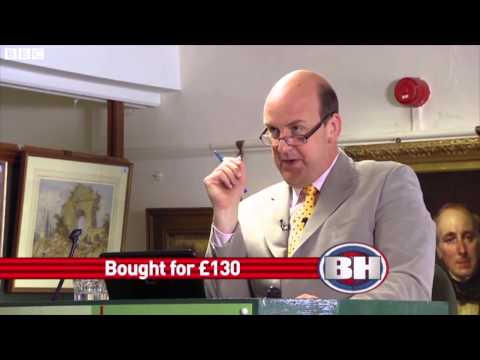 Bargain Hunt - Clarice Cliff Crocus Vase