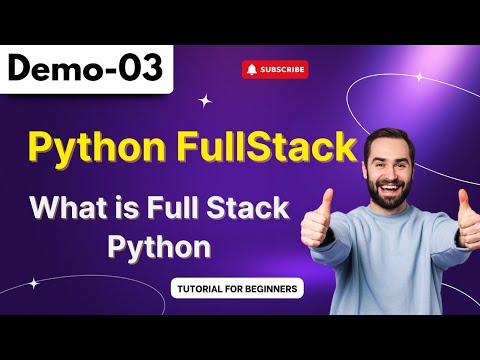 Python Fullstack Demo 03 What Is Full Stack Python Python Tutorial For Beginnersharshatrainings