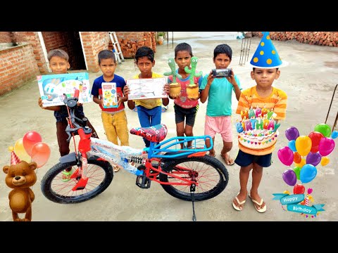 Aaj to Nirbhay ka birthday 🎂 celebrate kia sbne 🥳 🎊🎊 Or Sbne gift 🎁 me Toys - Tinku Toy 2.6