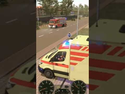 How the Emergency Call 112 - Dresden Ambulance Responding!